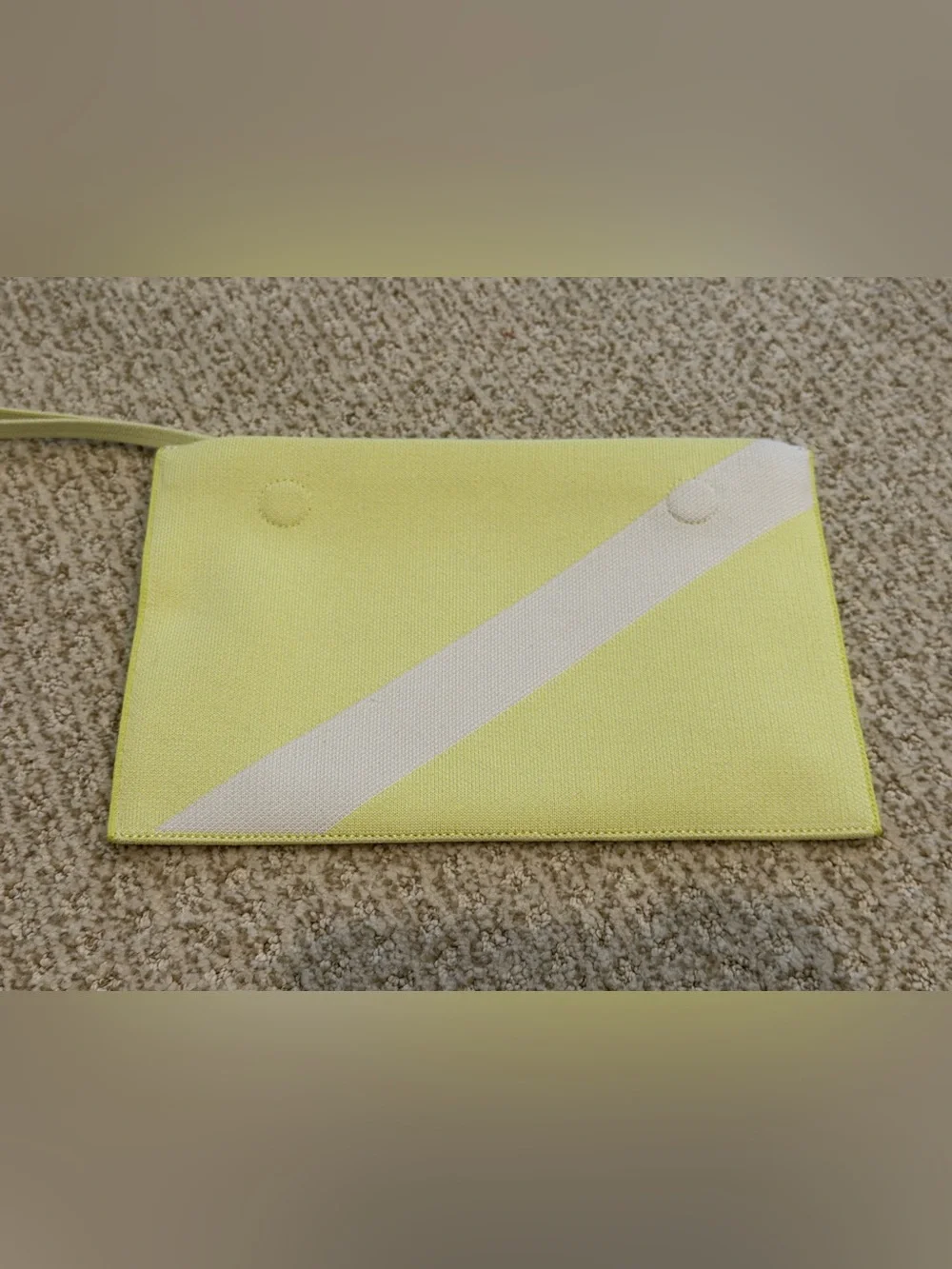 Rothy's Yellow Essential Pouch